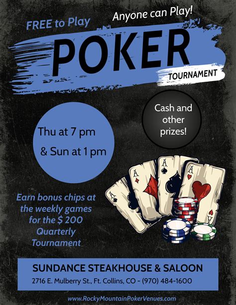 consider our own poker venue free
